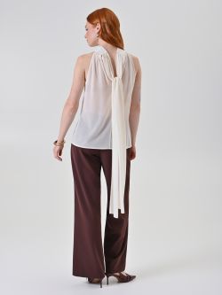 Top Bianco con Maxi Fiocco  det_3
