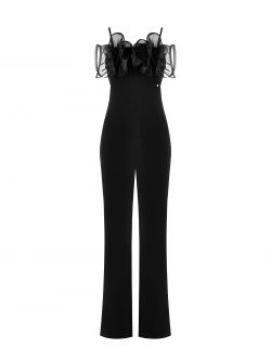Tuta con Rouches in Organza det_4