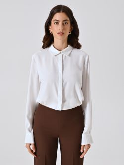 Camicia Bianca Cropped det_2
