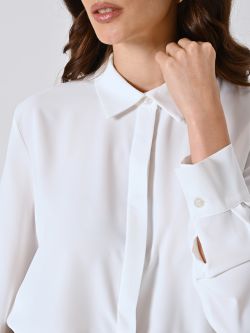 Camicia Bianca Cropped in_i5
