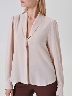 Chemisier fluide beige in_i5