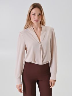 Chemisier fluide beige in_i7