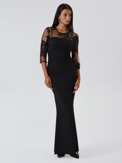 Abito con Blusa in Pizzo Rebrodé in_i7