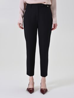  Pantalon noir en polyviscose det_2