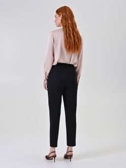  Pantalon noir en polyviscose det_3