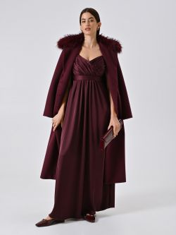 Abito Bordeaux taglio Impero sp_e1
