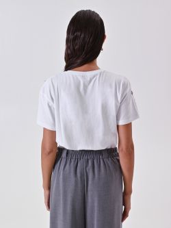 T-Shirt Bianca Strass det_3