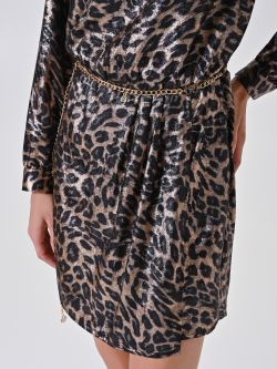 Abito Animalier Lurex in_i5