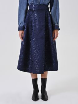 Full Skirt in Jacquard det_2