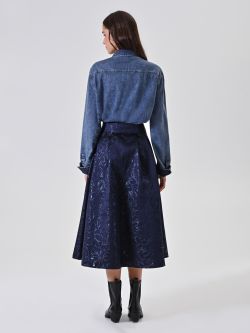Full Skirt in Jacquard det_3