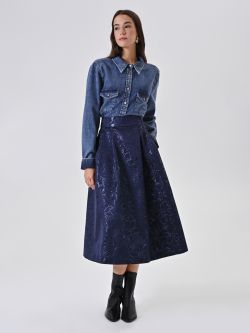 Full Skirt in Jacquard in_i7