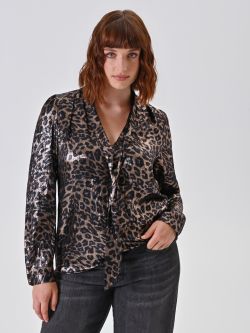 Curvy Animal Print Blouse  5 Rinascimento Curvy Animal Print Blouse  in_i7