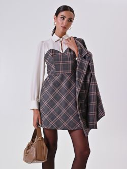 Check Sheath Dress sp_e1