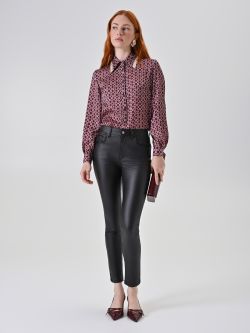 Black Faux-Leather Skinny Trousers sp_e1