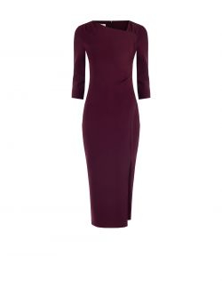 Bordeaux Midi Sheath Dress det_4