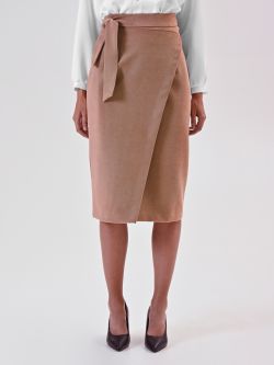 Suede Wrap Skirt det_2