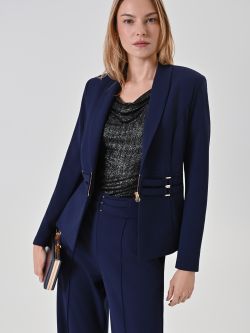Blue blazer with gold detail sp_e1