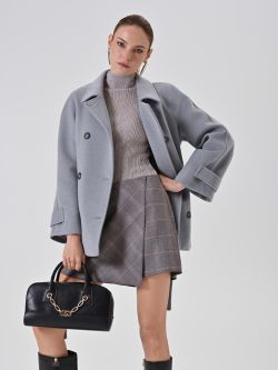 Grey Check Miniskirt sp_e1