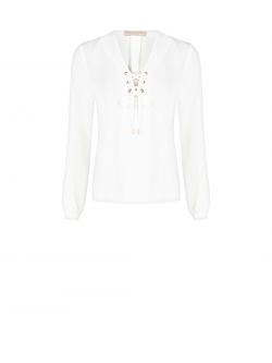 Biała bluzka gorsetowa z tasiemkami 6 Rinascimento Biała bluzka gorsetowa z tasiemkami det_4