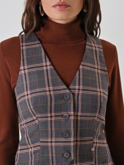 Checkered Vest 5 Rinascimento Checkered Vest in_i5