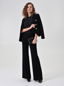 Black Chevron Palazzo Trousers sp_e1