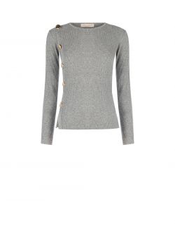 Pull gris Ecotec® à boutons det_4