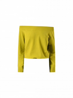 Green Off-the-Shoulder Jumper det_4