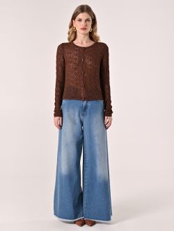 Lurex Knitted Cardigan det_1