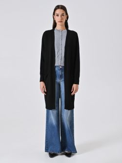 Cardigan Nero in Maglia det_1