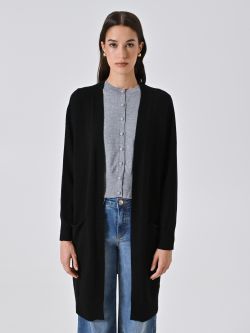 Cardigan Nero in Maglia det_2