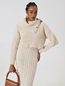White Cropped English Rib Sweater sp_e1