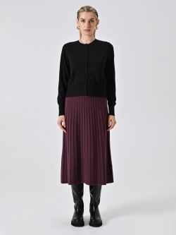 Cardigan Nero in Maglia det_1