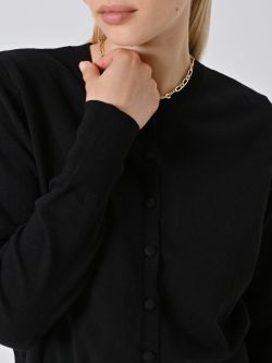 Cardigan Nero in Maglia in_i5