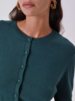 Cardigan Grigio Melange in Maglia in_i5