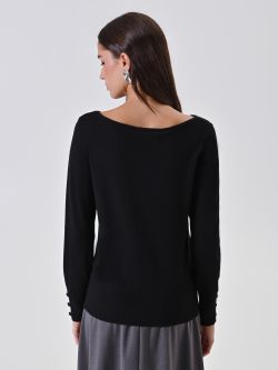 Black Knitted Turtleneck det_3