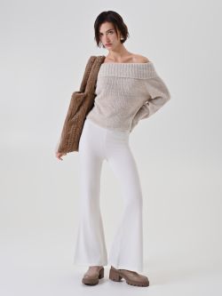 Cream Knit Trousers sp_e1