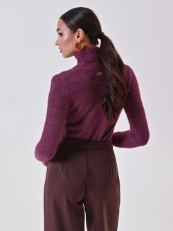 Dolcevita Bordeaux Lurex det_3
