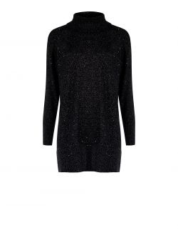 Abito in Maglia Nero Lurex & Micropaillettes det_4