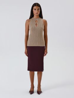 Top in Maglia Oro Lurex det_1