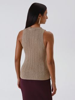 Top in Maglia Oro Lurex det_3