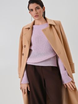 Lilac Crewneck Sweater 0 Rinascimento Lilac Crewneck Sweater sp_e1