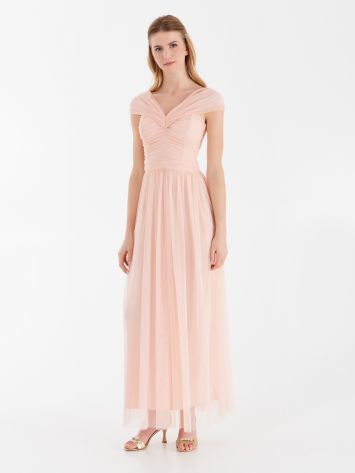 Rinascimento atelier draped dress, pink Atelier draped dress, pink Rinascimento