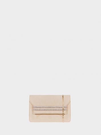 Clutch with Rhinestone details  Rinascimento