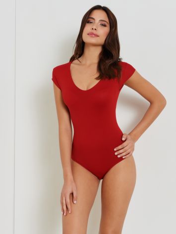 Microfibre bodysuit with padding   Rinascimento