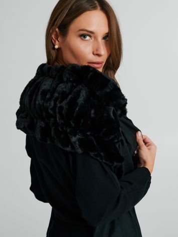 Faux fur pashmina  Rinascimento