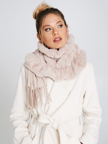 Faux fur pashmina  Rinascimento