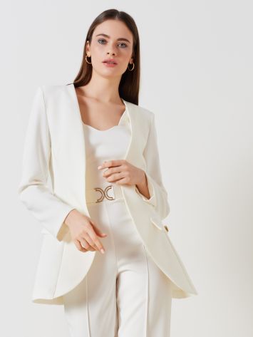 Open Jacket in Technical Fabric  Rinascimento