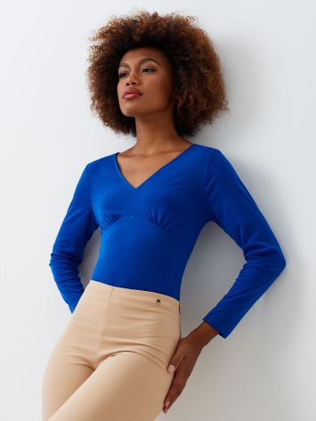 Bluette Long Sleeved Blouse NAIKE W-MG2055/Z248 BLUSA B534 Rinascimento