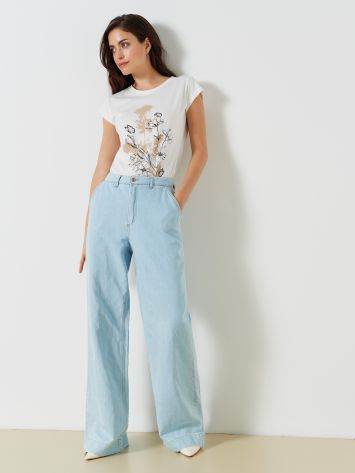Jeans long et large  Rinascimento