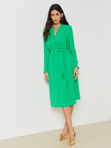 Midi Dress with Tassels  Rinascimento